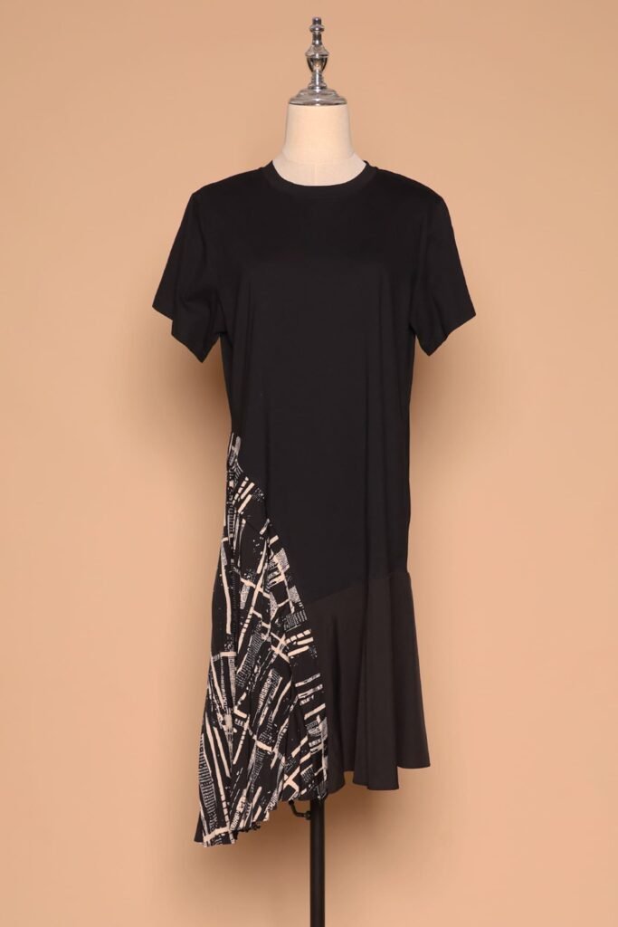 PO - Anna Dress in Abstract Print