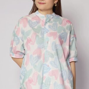 Liam Top in Pastel Hearts