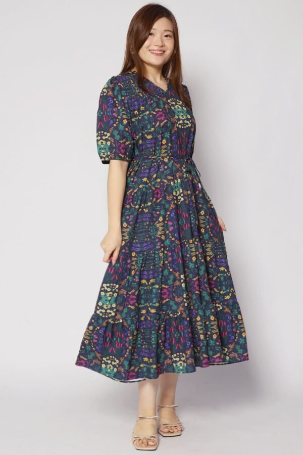Sydney Dress in Pressed Flowers