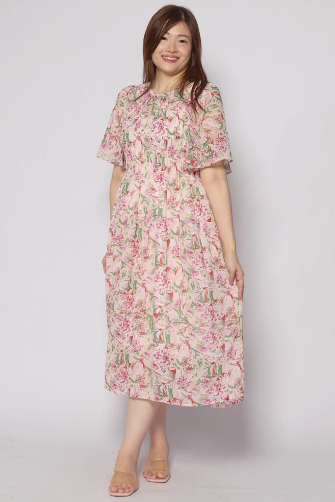 Astha Dress in Pink Dreams