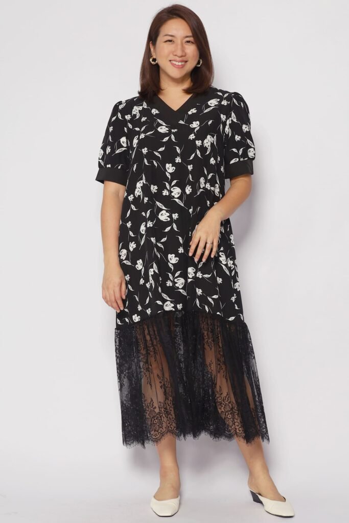 Calandra Floral Lace Dress