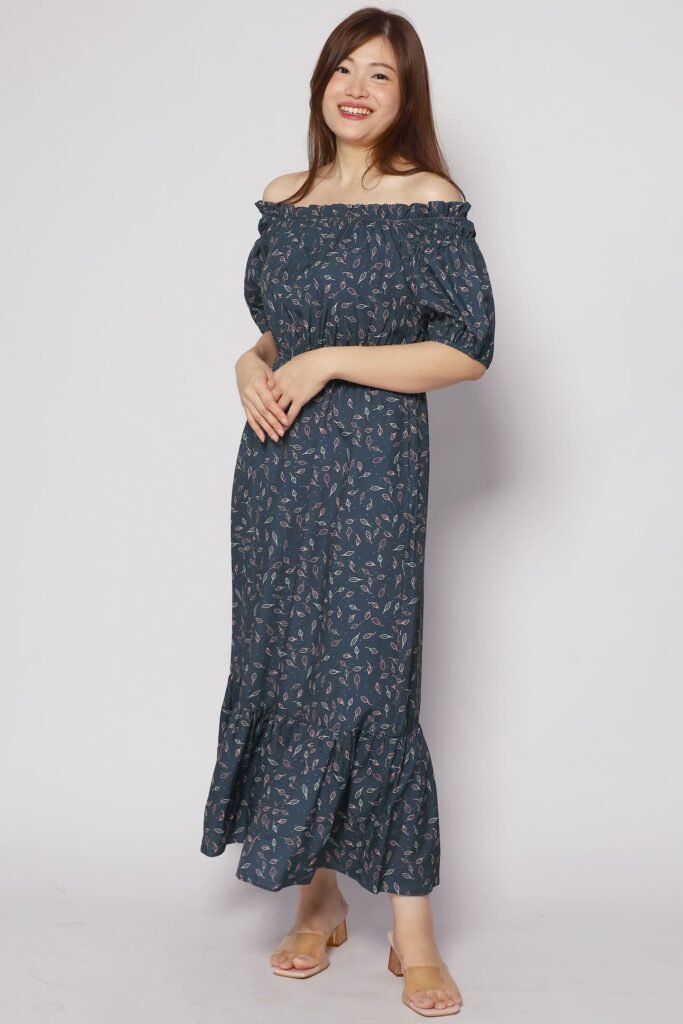 Camy Dress in Leaflet