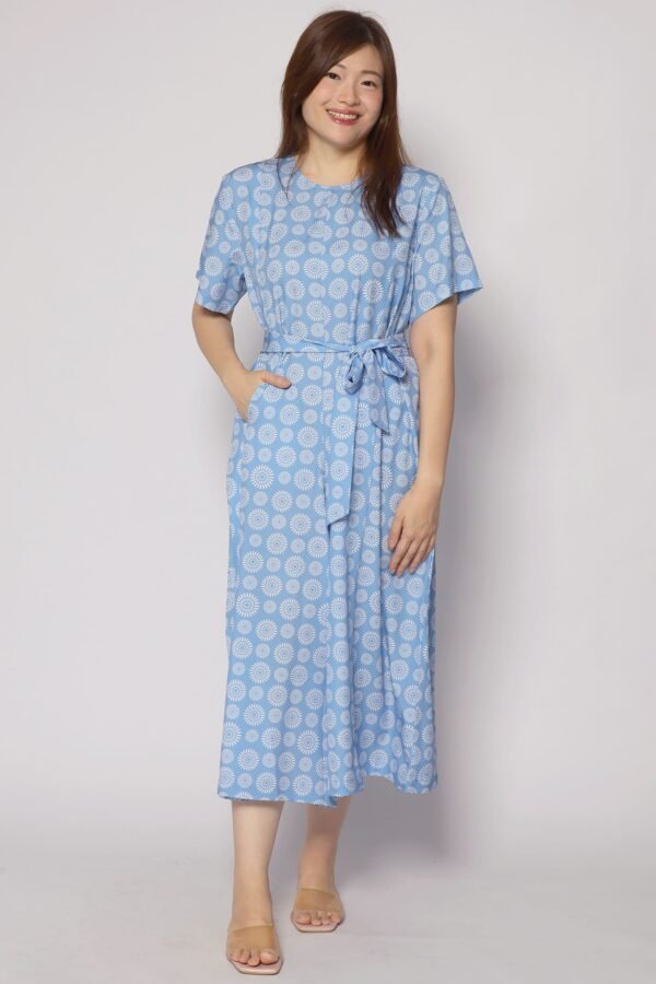 Celine Jumpsuit in Seamless Circles