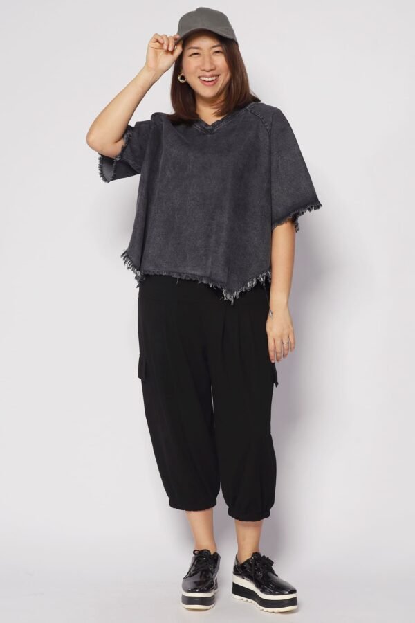 Damian Cargo Pants in Black