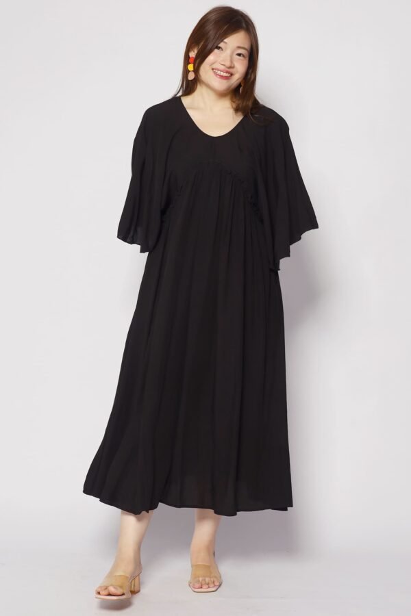 Emerson Flare Dress in Black