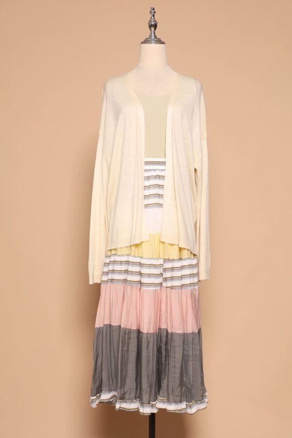 PO - Gabbie Colourblock Skirt in Yellow