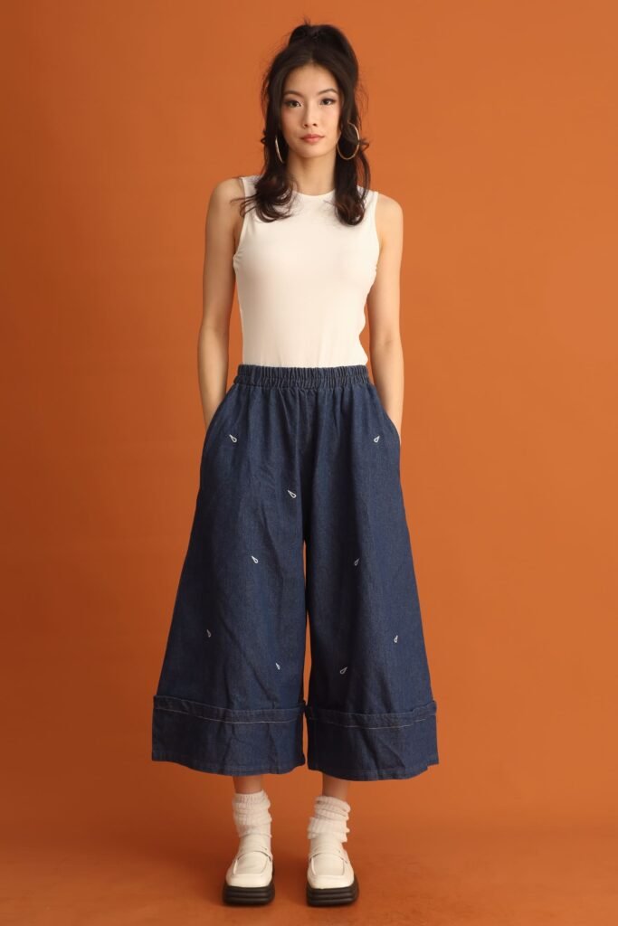 CHOSEN - Jiji Denim Culottes