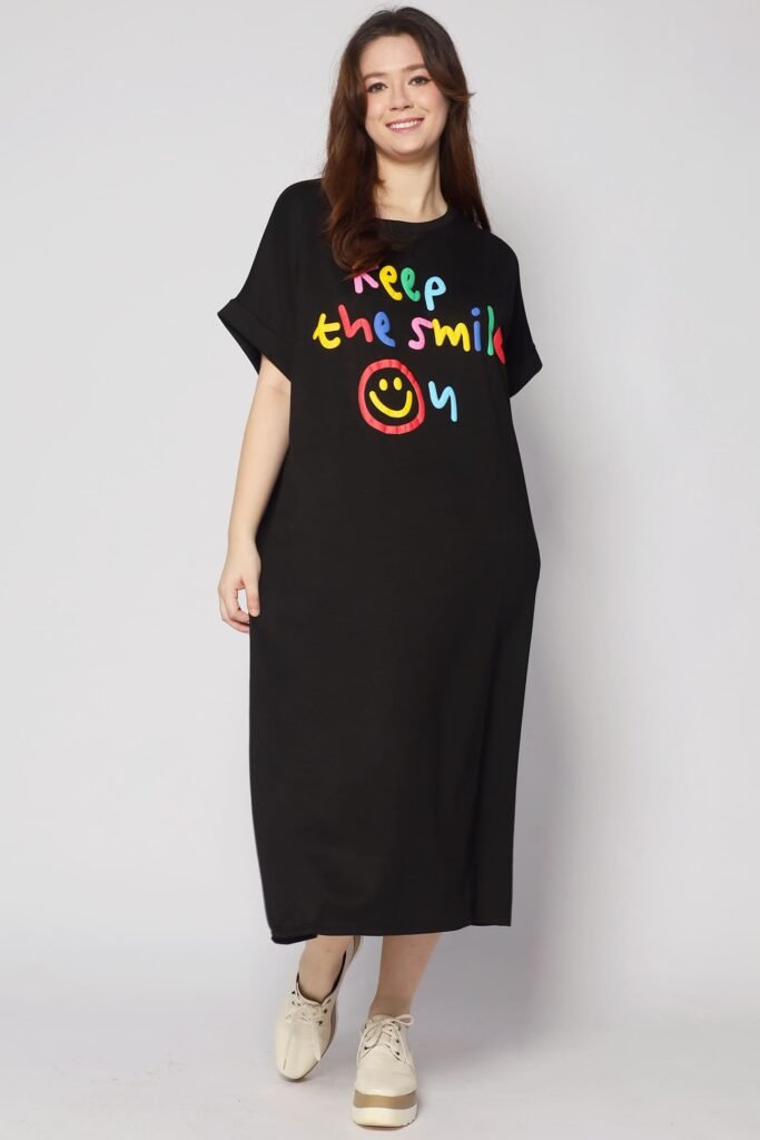 PO - Keep the Smile On Tee Dress