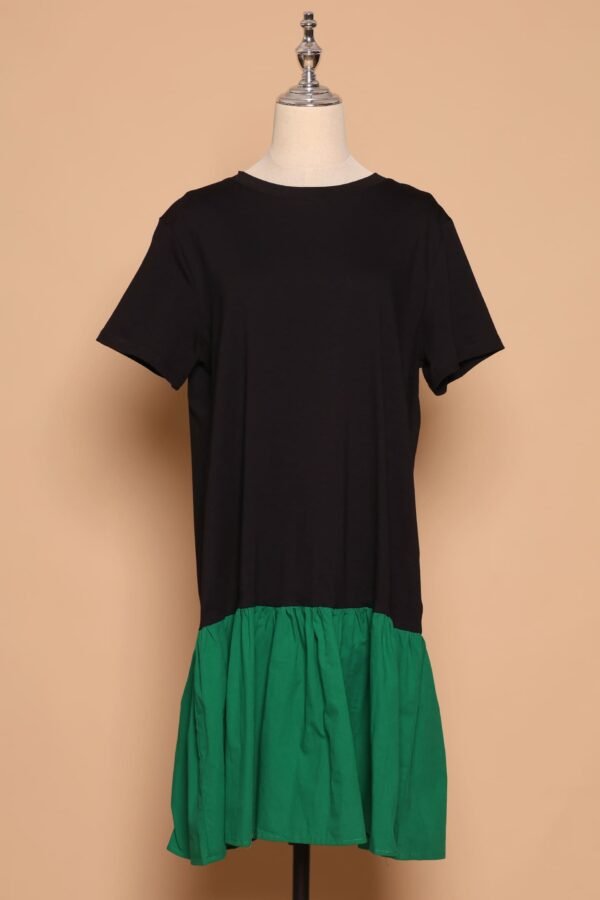 PO - Kyong Colourblock Dress in Green