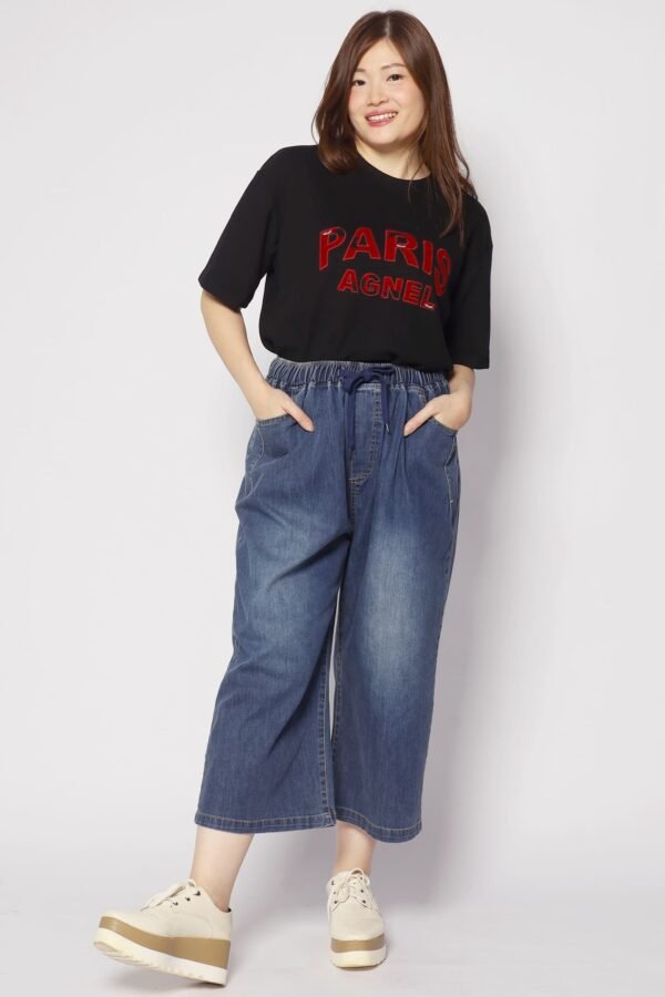 La Paris Tee in Black