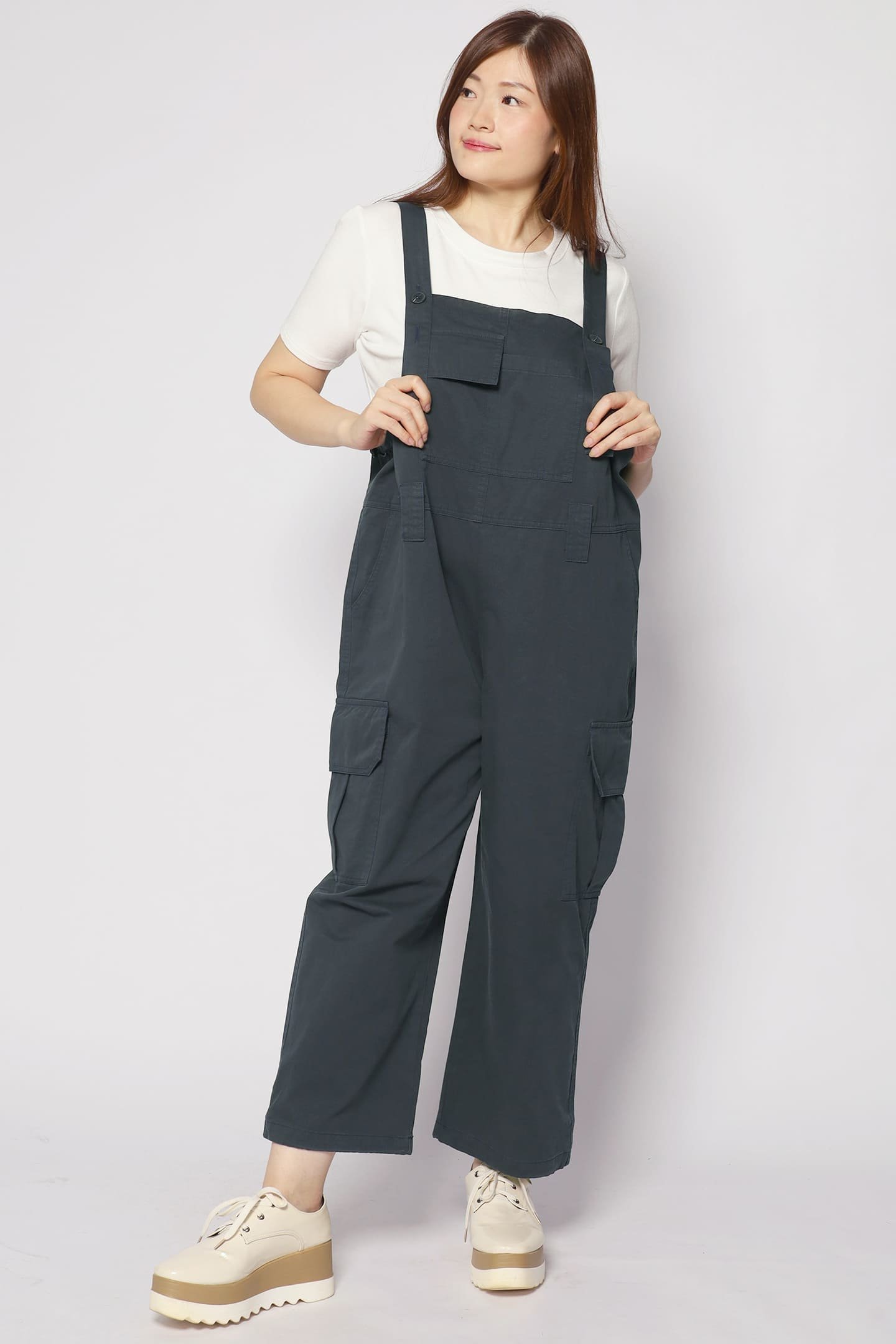 Backorders Popo Jumpsuit in Blue - Image 2